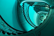 Jugendstil in gruen_AK