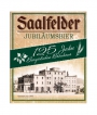 Etikett Saalfelder Jubiläumsbier