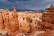 Gewitter über dem Brice Canyon (USA)