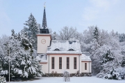 Dorfkirche Hohenwarte im Winter