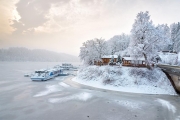 Hohenwarte Stausee im Winter