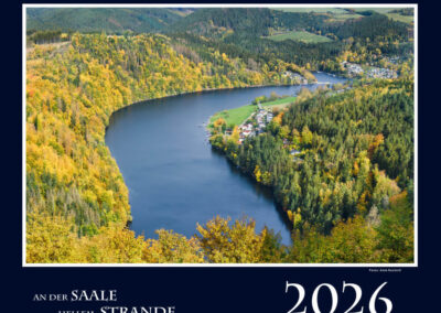 Bilderkalender "An der Saale hellem Strande" von Anke Kachold