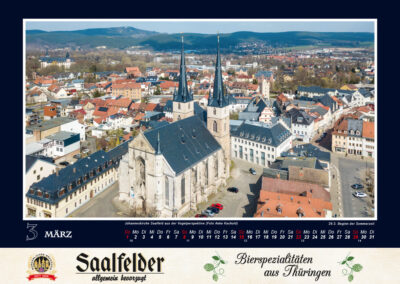 Bilderkalender "An der Saale hellem Strande" von Anke Kachold