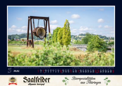 Bilderkalender "An der Saale hellem Strande" von Anke Kachold