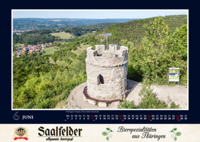 Bilderkalender "An der Saale hellem Strande" von Anke Kachold