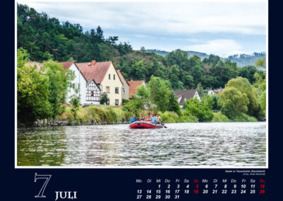 Bilderkalender "An der Saale hellem Strande" von Anke Kachold