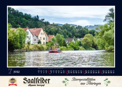 Bilderkalender "An der Saale hellem Strande" von Anke Kachold