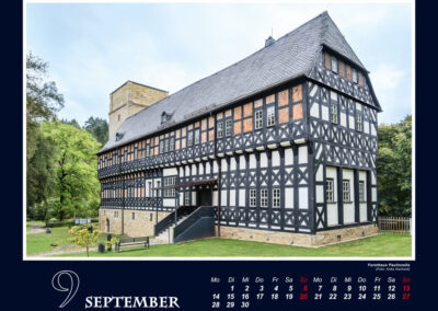 Bilderkalender "An der Saale hellem Strande" von Anke Kachold