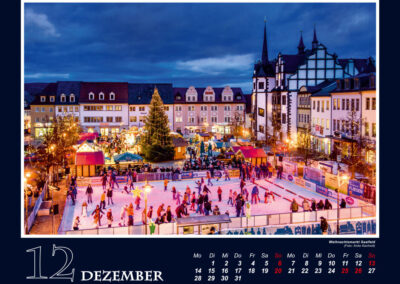 Bilderkalender "An der Saale hellem Strande" von Anke Kachold