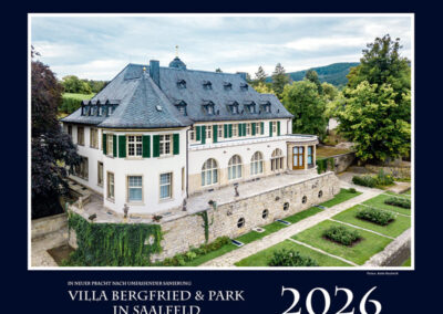 Bilderkalender 2026 "Villa Bergfried und Park in neuer Pracht" von Anke Kachold