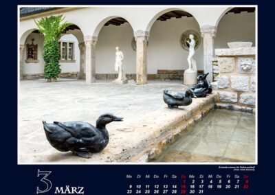 Bilderkalender "Villa Bergfried und Park in neuer Pracht" von Anke Kachold