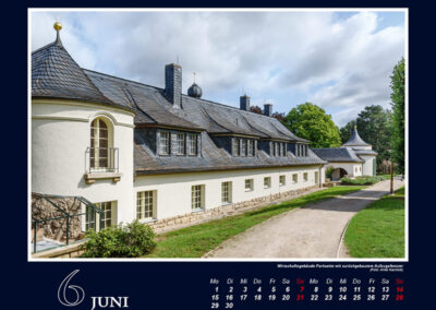 Bilderkalender "Villa Bergfried und Park in neuer Pracht" von Anke Kachold