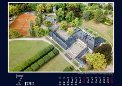 Bilderkalender "Villa Bergfried und Park in neuer Pracht" von Anke Kachold