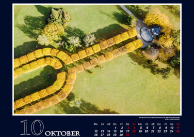 Bilderkalender "Villa Bergfried und Park in neuer Pracht" von Anke Kachold