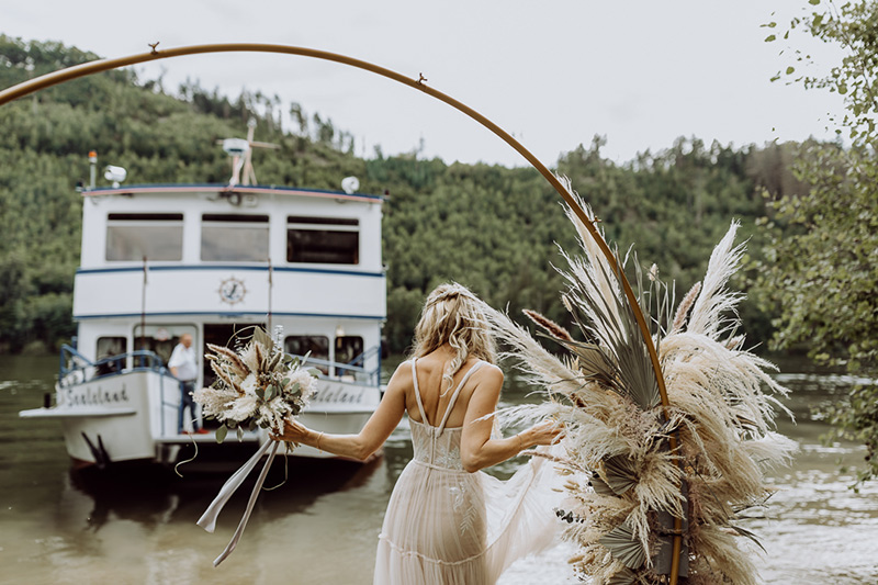 Unser Schiff als Hochzeitslokation